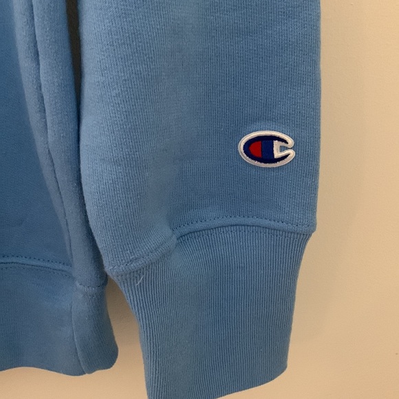 Champion sweatshirt blue pullover - Picture 3 of 9